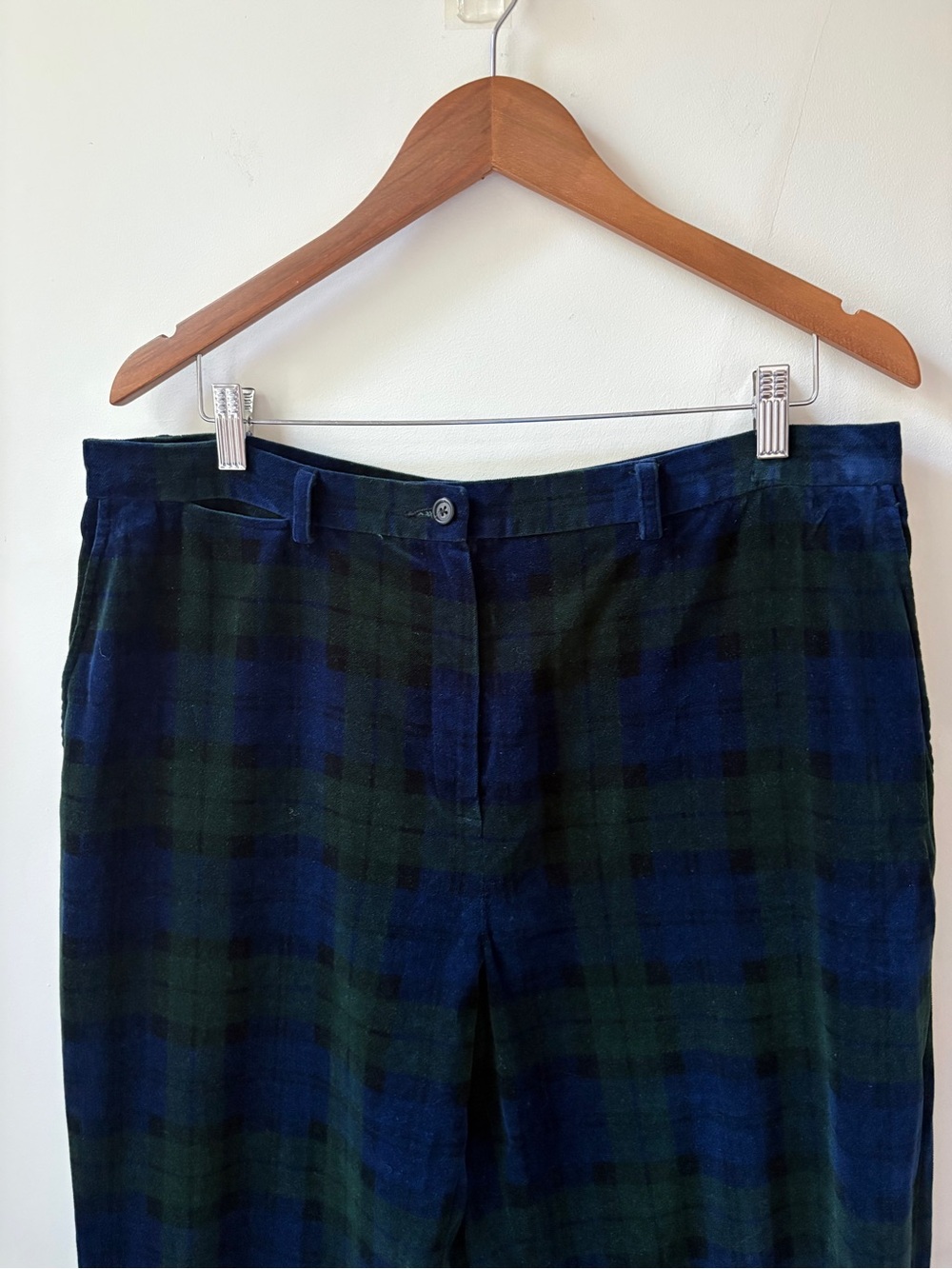 RLR Velvet Blackwatch Plaid Pants - Picture 12 of 14
